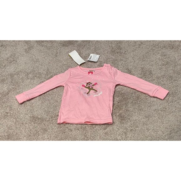 Gymboree Sock Monkey Snow Angel Shirt - Picture 3 of 3